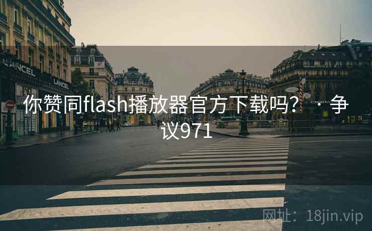 你赞同flash播放器官方下载吗？ · 争议971